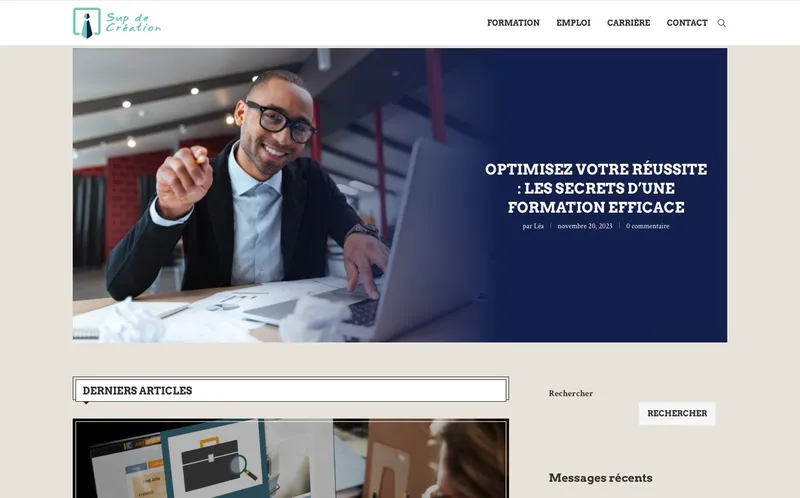 Sup De Creation classement, campus, admission