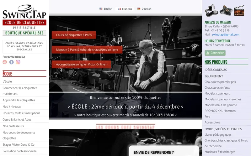 Swingtap Ecole De Claquettes classement, campus, admission Swingtap Ecole De Claquettes classement, campus, admission