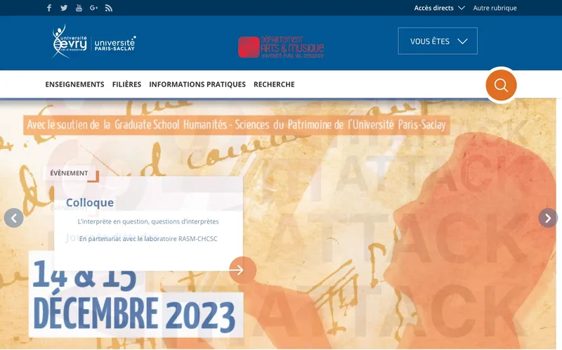 Université Evry Val D'Essonne classement, campus, admission