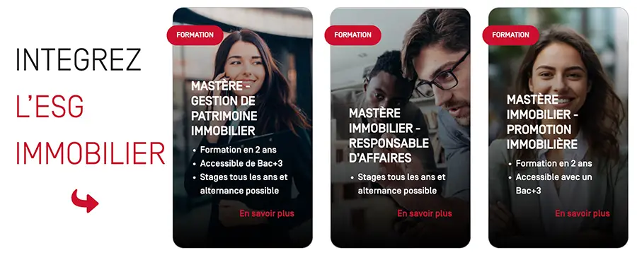 masteres immobilier