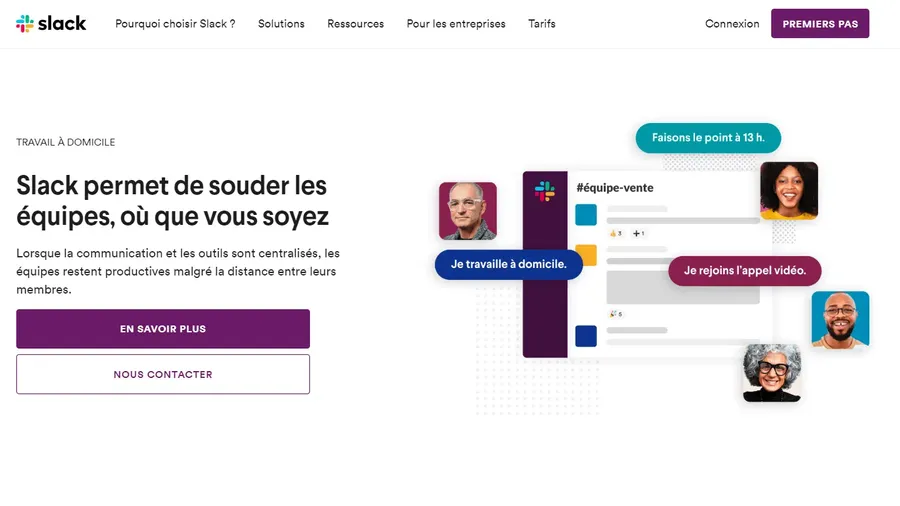 exemple de landing page